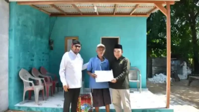 Baznas Sumenep Salurkan Dua Rumah Layak Huni untuk Lansia di Desa Kolor