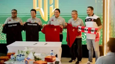 Madura United FC Jalin Kemitraan Strategis dengan PT. Weha Agro Sejahtera sebagai Sponsor Utama