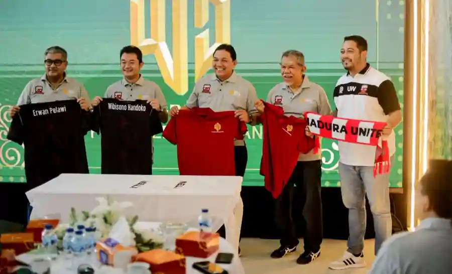 Madura United FC Jalin Kemitraan Strategis dengan PT. Weha Agro Sejahtera sebagai Sponsor Utama