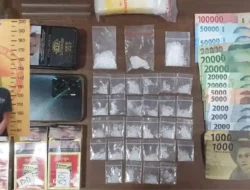 Polisi Tangkap Pria di Sumenep Bawa 31 Poket Sabu Tersembunyi di Bungkus Rokok