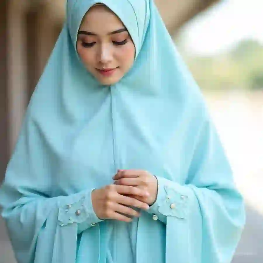 Tampil Cantik dan Praktis, Ini Dia Favorit Baru Muslimah: Gamis Lengan Kancing!