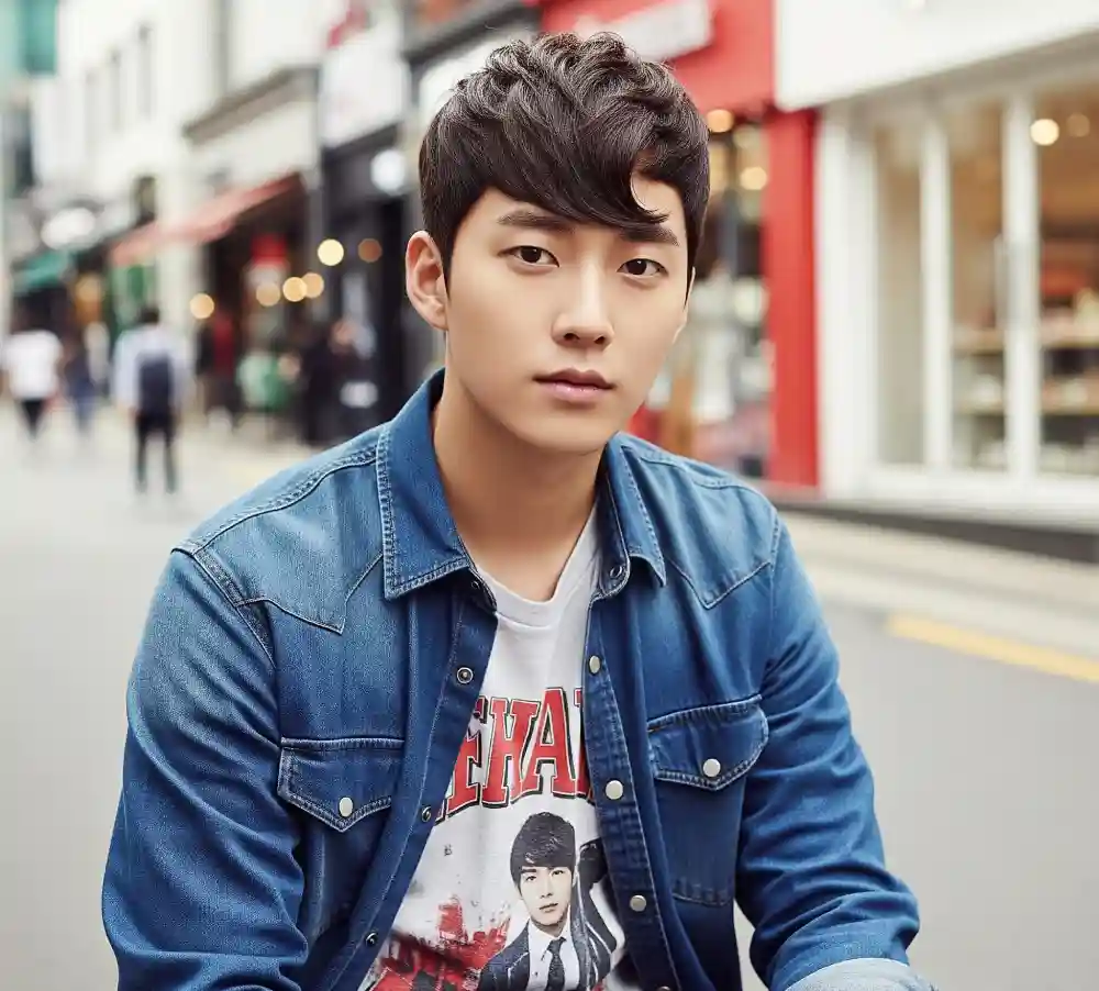 model rambut pria comma hair