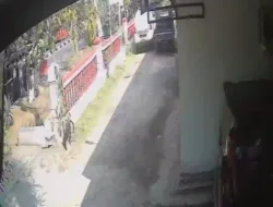 Motor Relawan PMI Bangkalan Dicuri, Pelaku Terekam CCTV Saat Bawa Kabur