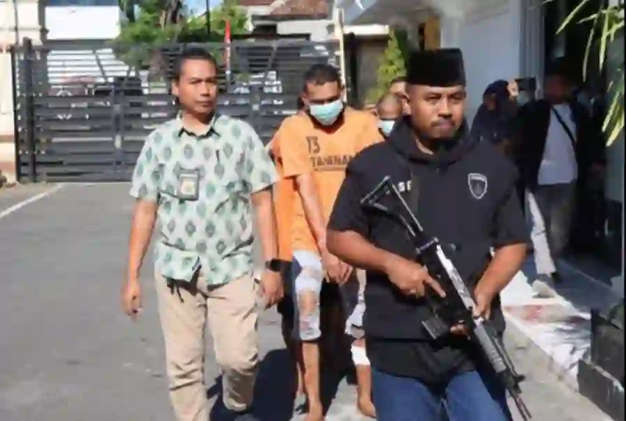 Tersangka Curanmor di Pamekasan Beraksi Pakai Motor Dinas Plat Merah, Sasar Kunci Nyantol