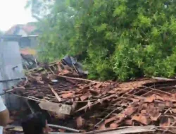 Angin Kencang Terjang Palengaan, Pamekasan, 6 Warga Luka & Puluhan Rumah Rusak