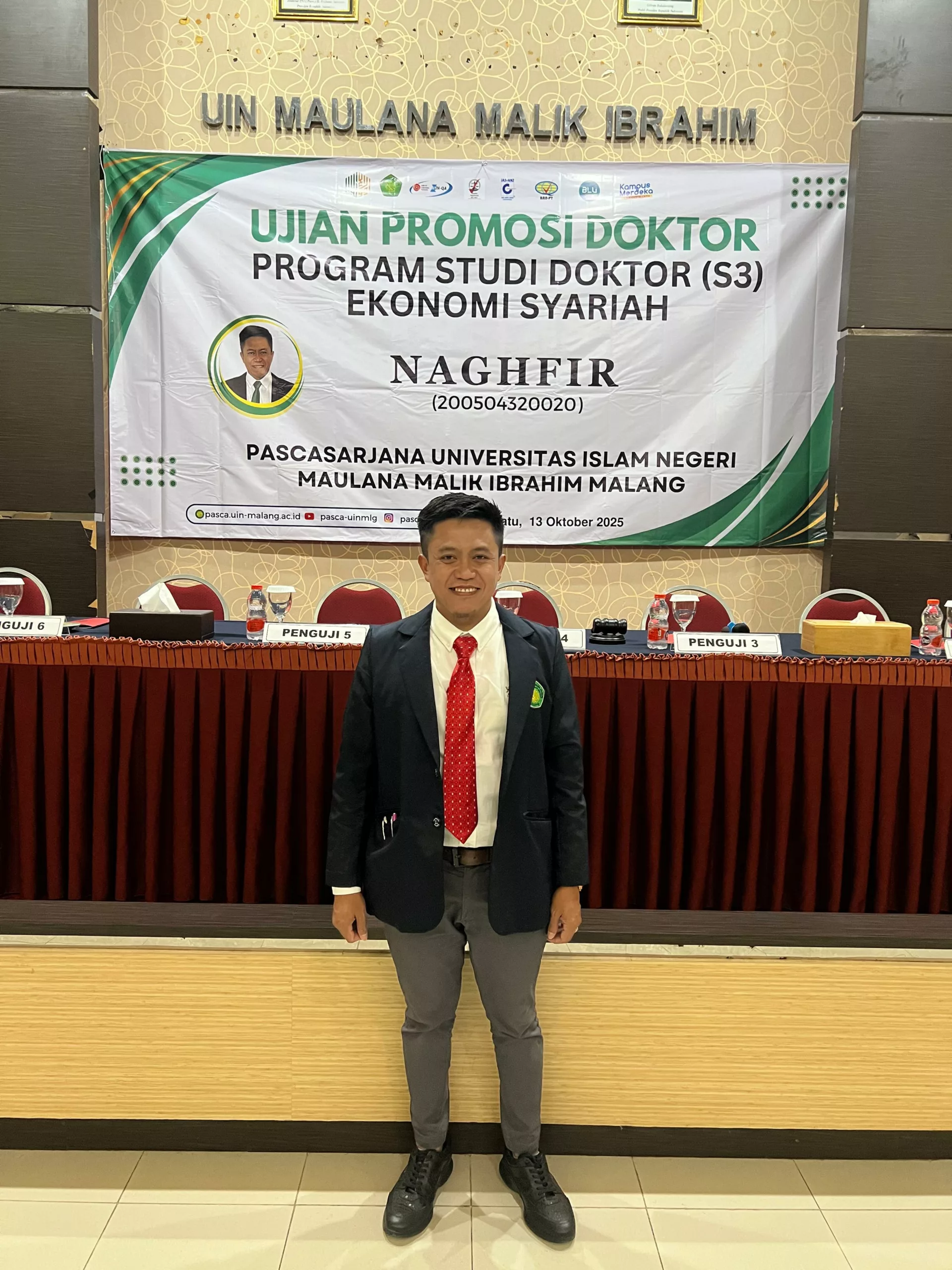 UIN Malang Cetak Doktor ke-750, Mas Naghfir Berhasil Integrasikan Ilmu dan Nilai Spritual
