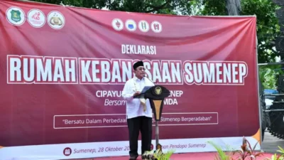 Rumah Kebangsaan Sumenep Resmi Diresmikan, Wadah Pemuda Jaga Persatuan dan Gotong Royong