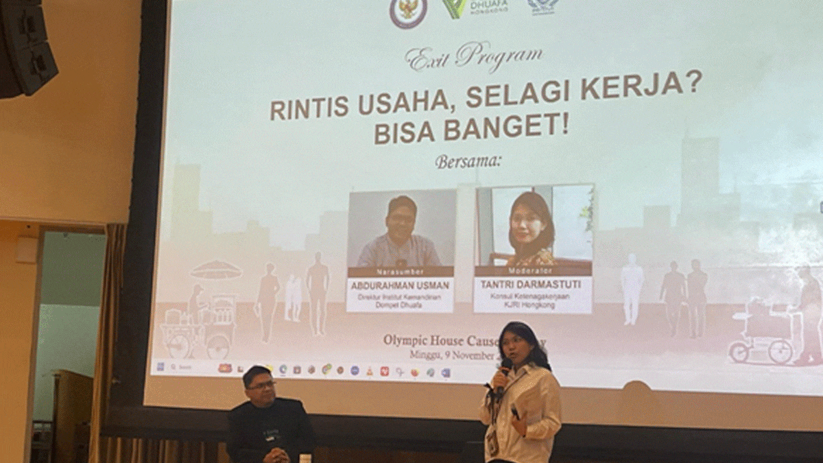 Institut Kemandirian Beri Pembekalan Usaha untuk PMI di Exit Program KJRI Hong Kong