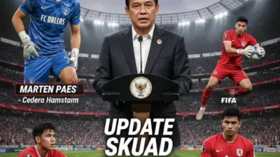Dua Pilar Timnas Indonesia Absen di FIFA Match Day: Martin Paes Cedera Hamstring, Ivar Jenner Ikut Out!
