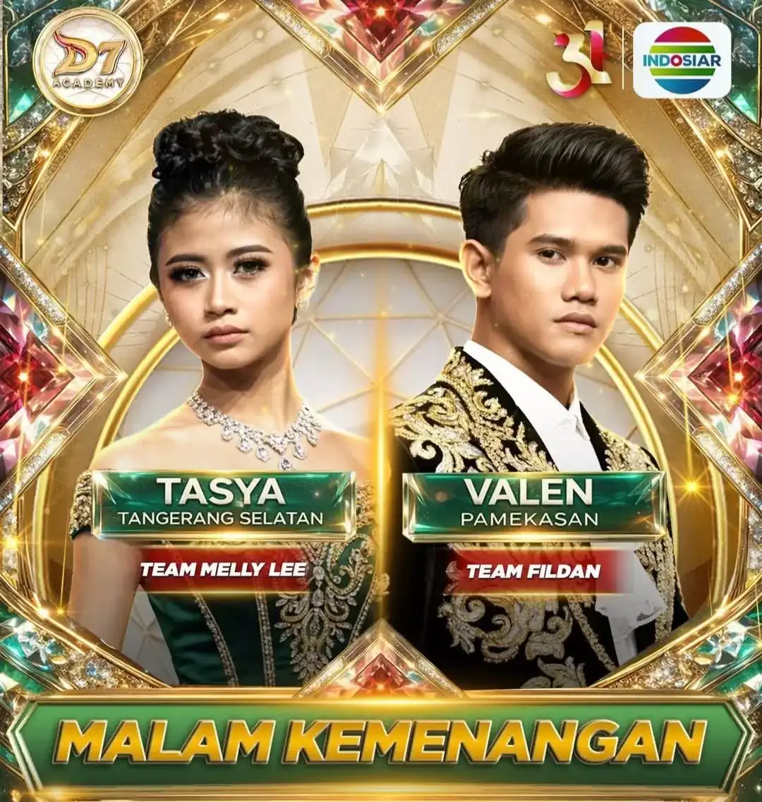 Grand Final 2 DA7 Malam Ini: Valen vs Tasya, Siapa Kuasai Panggung dan Dompet Virtual?