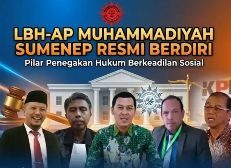 LBH-AP Muhammadiyah Resmi Berdiri di Sumenep, Siap Perjuangkan Keadilan untuk Masyarakat Kecil