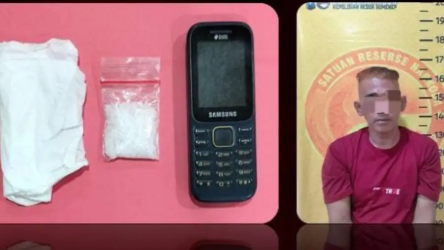 Polisi Sumenep Gagalkan Peredaran Sabu, 4,29 Gram Jadi Barang Bukti