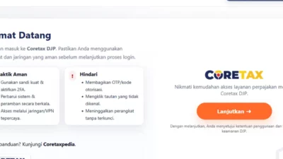 Wajib Tahu! Begini Cara Aktivasi Akun Coretax Mulai 2025