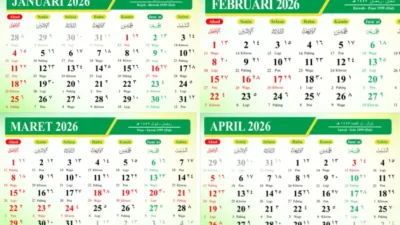 Download Kalender 2026 Lengkap dengan Tanggal Merah & Jadwal Puasa!
