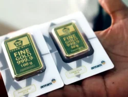 Emas Antam Tembus Rp2,772 Juta per Gram, Cetak Rekor Tertinggi Baru Hari Ini!