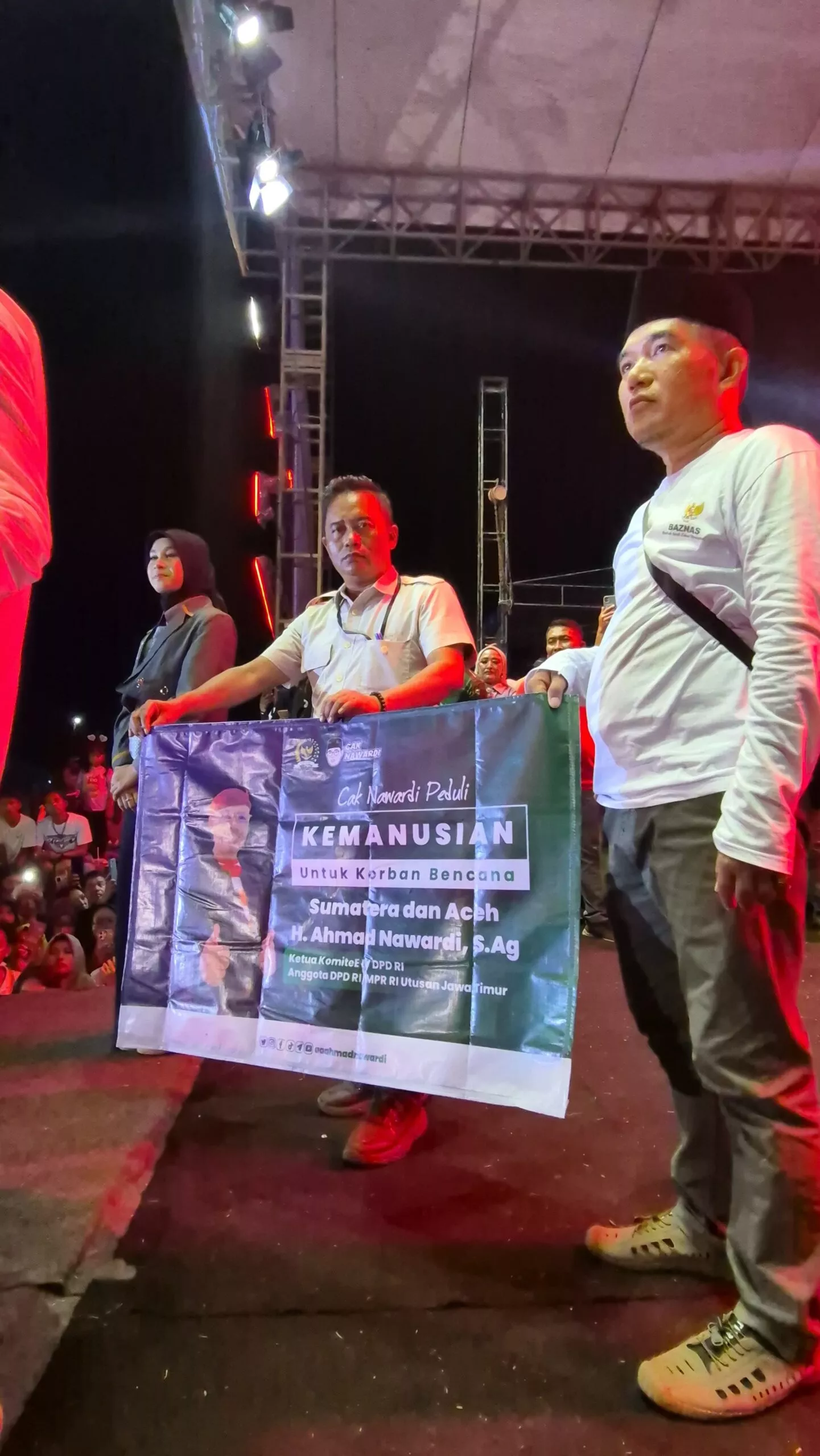 Konser Amal di Sumenep, Ahmad Nawardi Sumbang Rp20 Juta untuk Korban Bencana Sumatera