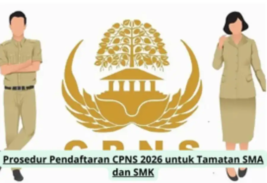 Lulusan SMA/SMK Bisa Daftar CPNS 2026! Ini Formasi & Cara DaftarnyaLulusan SMA/SMK Bisa Daftar CPNS 2026! Ini Formasi & Cara Daftarnya
