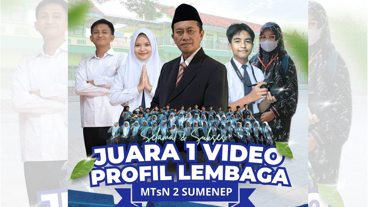 Keren, MTsN 2 Sumenep Raih Juara 1 Lomba Vipro Madrasah se-Kabupaten Sumenep