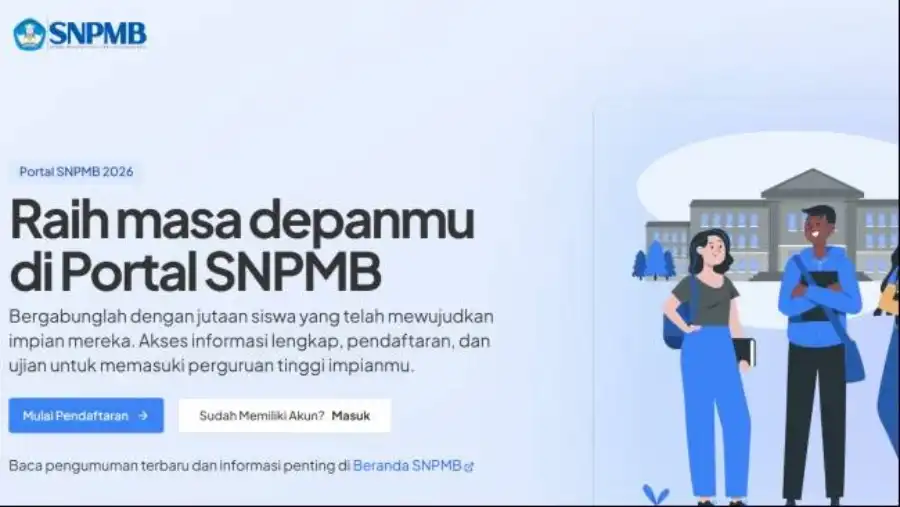 Pendaftaran SNPMB 2026 Dibuka! Siswa Wajib Buat Akun Mulai Hari Ini