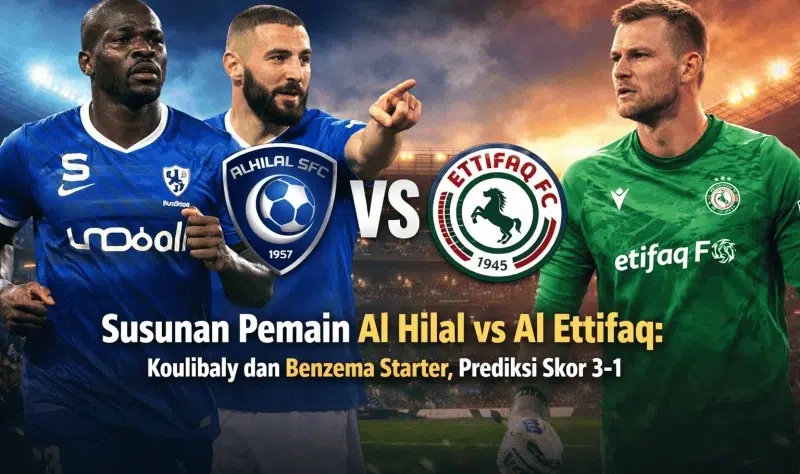 Benzema Cs Siap Gaspol! Al Hilal Turunkan Skuat Terkuat Hadapi Al Ettifaq Malam Ini