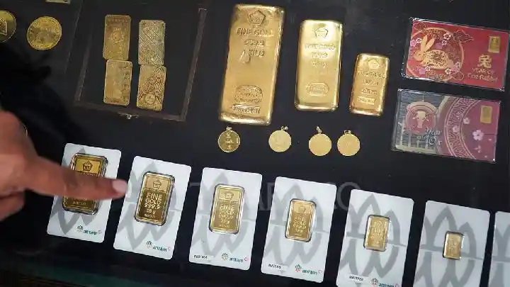 Harga Emas Antam Anjlok Rp 183 Ribu dalam Sehari, Ini Daftar Lengkapnya