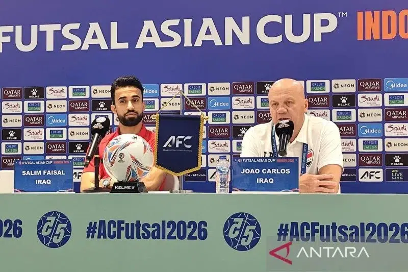 Irak Tantang Raja Futsal Asia! Joao Carlos: Ini Momen Tepat Kalahkan Iran di Semifinal