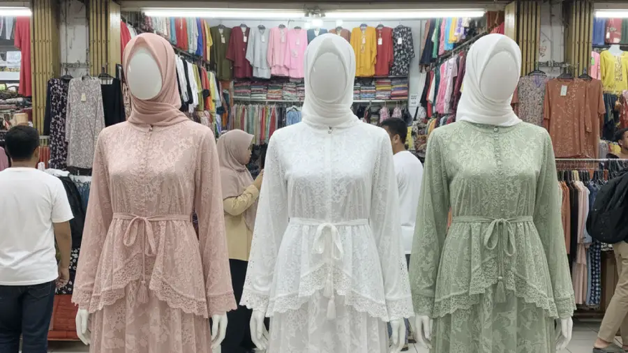 Lagi Viral! Ini Spesifikasi "Gamis Bini Orang" Tren Lebaran 2026 yang Laris Manis di Tanah Abang