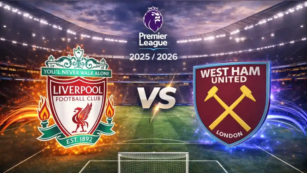 Liverpool vs West Ham: The Reds Kejar Tiket Liga Champions, Hammers Berjuang Hindari Degradasi