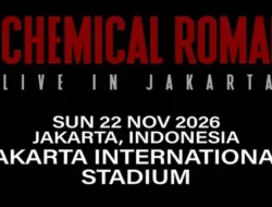 Mulai 1 Jutaan! Cek Link dan Daftar Harga Tiket Konser My Chemical Romance Jakarta 2026 di JIS