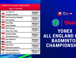 All England 2026 Memanas: 8 Wakil Indonesia Bertarung di Babak 16 Besar, Saksikan Live Streaming di Vidio