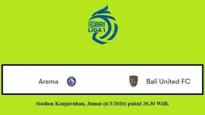 Arema FC vs Bali United: Duel Panas Papan Tengah Liga 1 di Kanjuruhan, 6 Maret 2026