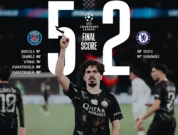 Bantai Chelsea 5-2, PSG Tuntaskan Dendam di Liga Champions! Kvaratskhelia Cetak Brace Dramatis