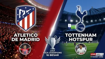 Bantai Tottenham 5-2, Atletico Madrid Selangkah Lagi ke Perempat Final Liga Champions