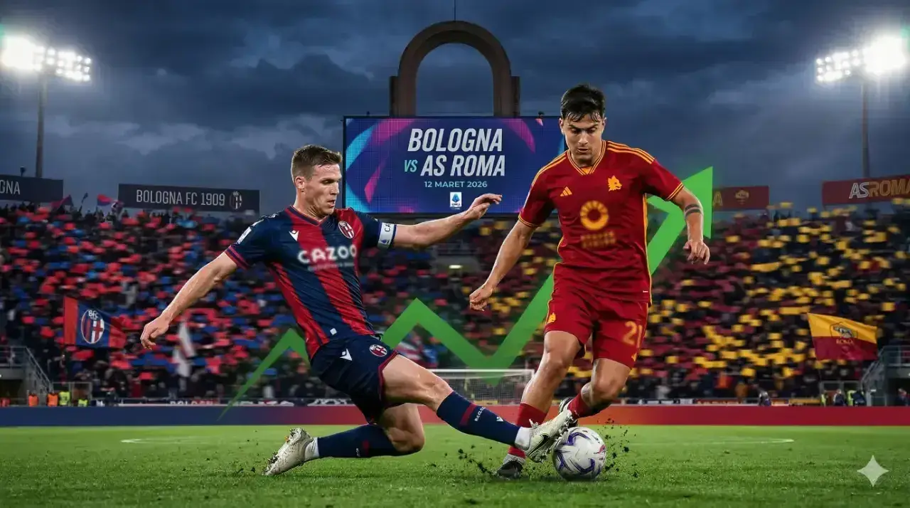 Berebut Tiket Liga Champions! Prediksi Bologna vs AS Roma: Duel Hidup Mati di Dall’Ara