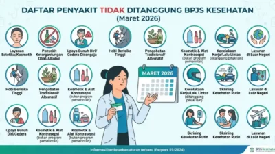Catat! Ini Daftar 21 Penyakit yang Tidak Lagi Ditanggung BPJS Kesehatan per Maret 202
