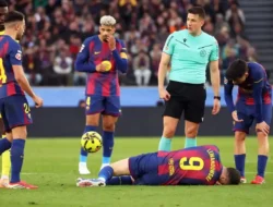 Cedera Wajah Lewandowski, Misi Comeback Barcelona vs Atletico Makin Berat