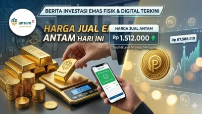 Harga Emas Antam Hari Ini 8 Maret 2026: Masih Kokoh di Level Tertinggi Mingguan