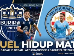 Duel Hidup Mati! Link Live Streaming Buriram United vs Melbourne City: Misi Sandy Walsh ke Perempat Final