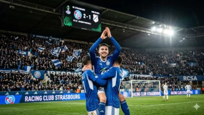Gol Kilat Panichelli Bawa Strasbourg Bungkam Rijeka di Liga Konferensi