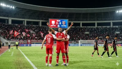 Hancurkan Bali United 3-0, Persis Solo Mengamuk di Stadion Manahan!