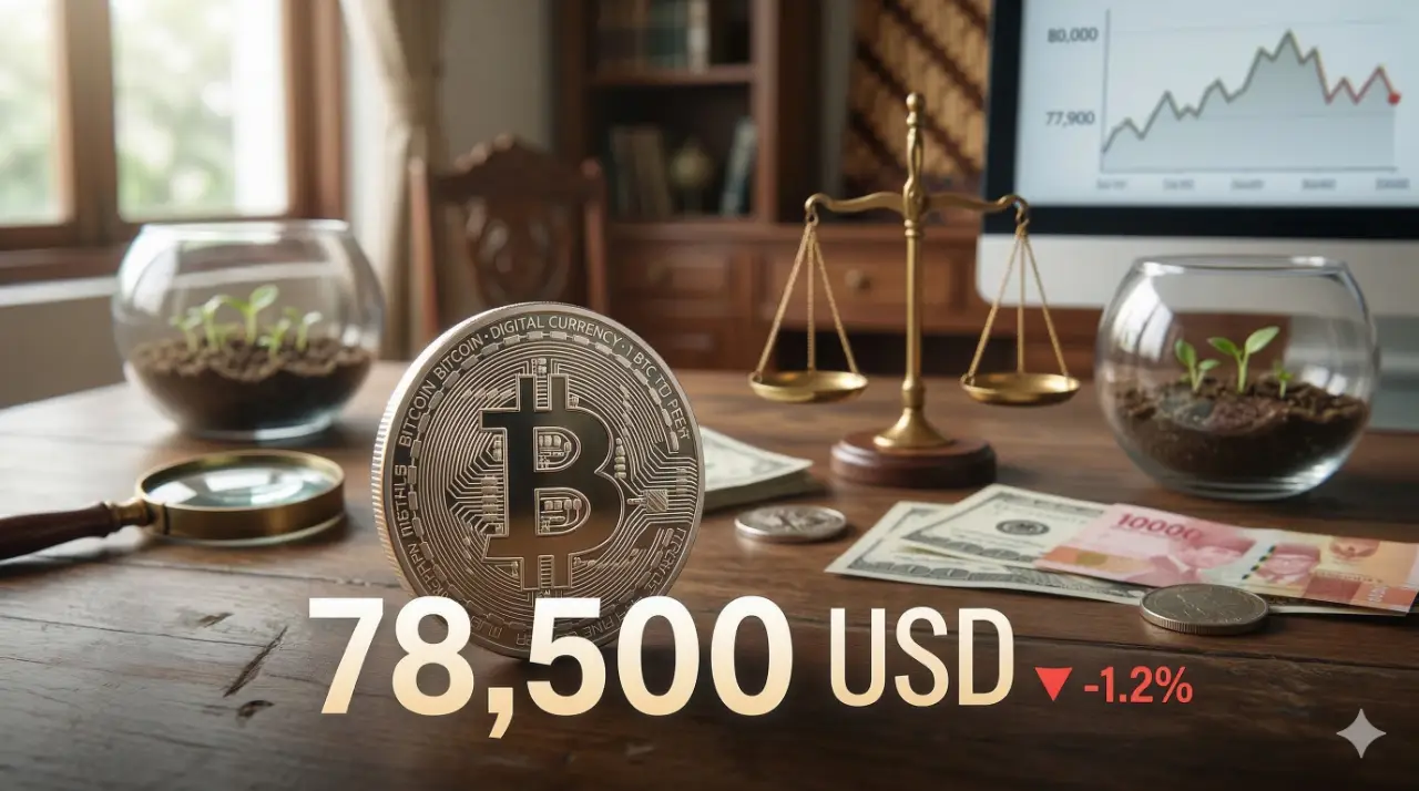 Harga Bitcoin Hari Ini 12 Maret 2026 Konsolidasi Tipis di Bawah $80.000, Masih Amankah?