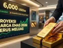 Harga Emas Diprediksi Tembus 6.000 Dolar AS Meski Sedang Koreksi, Ini Faktor Pemicunya