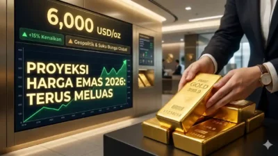 Harga Emas Diprediksi Tembus 6.000 Dolar AS Meski Sedang Koreksi, Ini Faktor Pemicunya