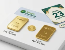 Harga Emas Pegadaian Hari Ini 23 Maret 2026: UBS dan Galeri24 Stabil Pasca Lebaran!