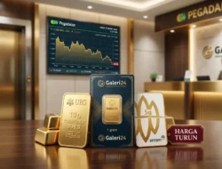 Harga Emas Pegadaian Hari Ini 27 Maret 2026: UBS dan Galeri24 Kompak Turun
