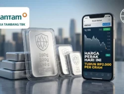 Harga Perak Antam Anjlok Hari Ini: Turun Rp2.000 per Gram, Saatnya Borong?