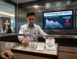 Harga Perak Antam Hari Ini Ambles ke Level Rp 50.850 per Gram, Jatuh Tiga Hari Beruntun!