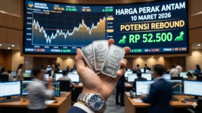 Harga Perak Hari Ini 10 Maret 2026: Peluang Rebound Saat Rupiah Terpuruk, Waktunya Borong?