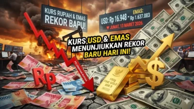 Harga Emas Antam Hari Ini Melejit