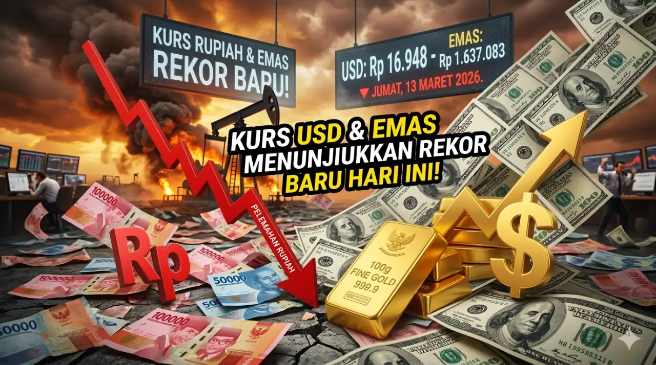 Harga Emas Antam Hari Ini Melejit